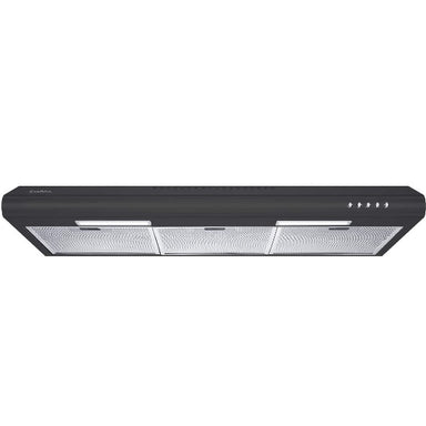 Ciarra 30 450 CFM Convertible Wall Mounted Range Hood in Black CAB75206P