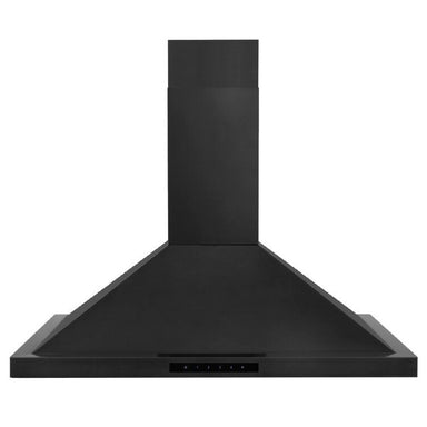 ZLINE 30 in. Wall Mount Range Hood in Black Stainless Steel (BSKBN-30)