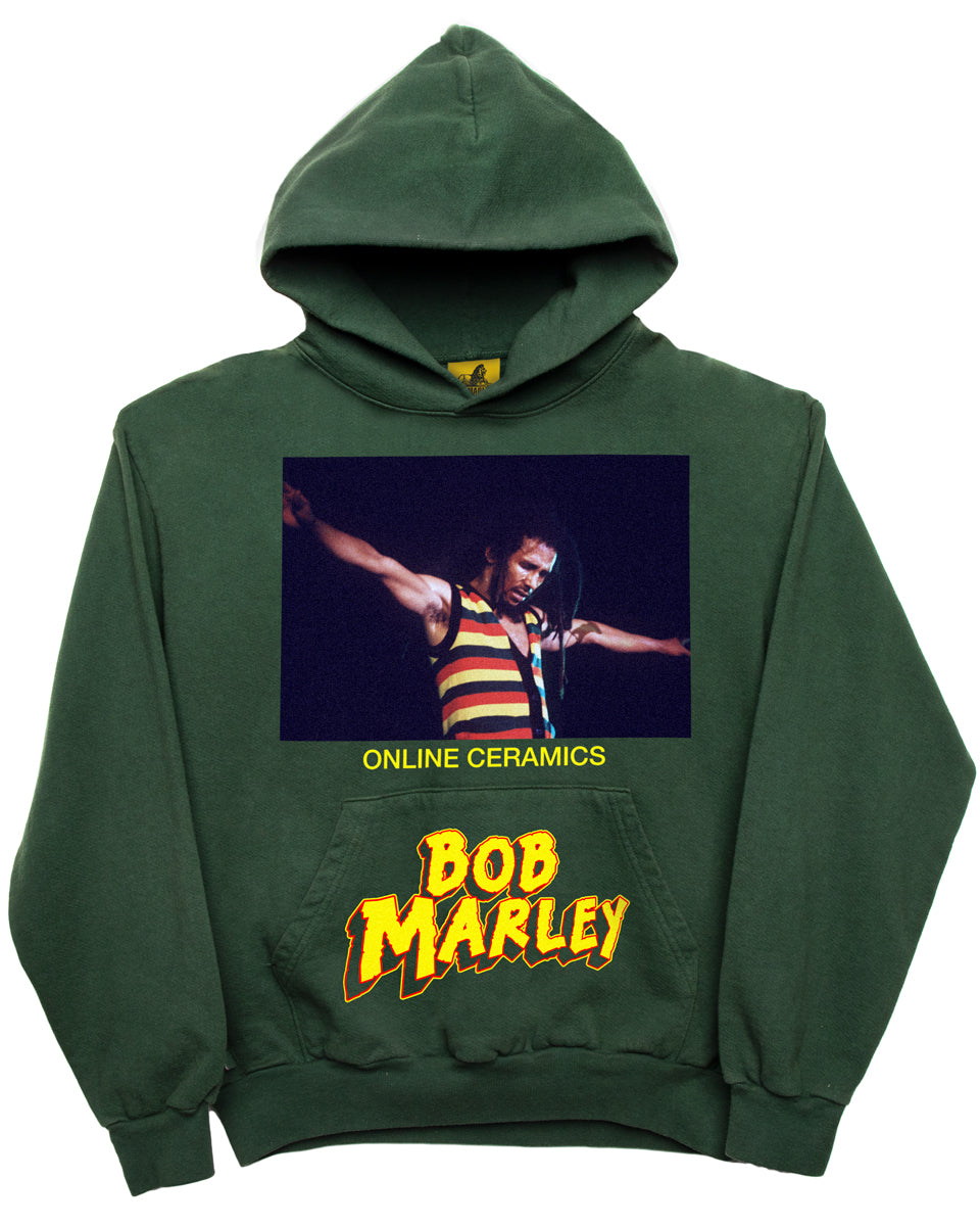 Online Ceramics Bob Marley Ivy Hoodie (14oz Fleece)