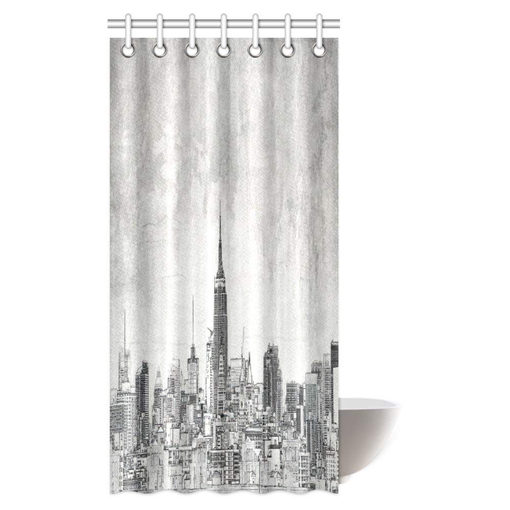 Shower Curtain Cosmopolitan New York City Skyline With Iconic Skyscrap Zenzzle