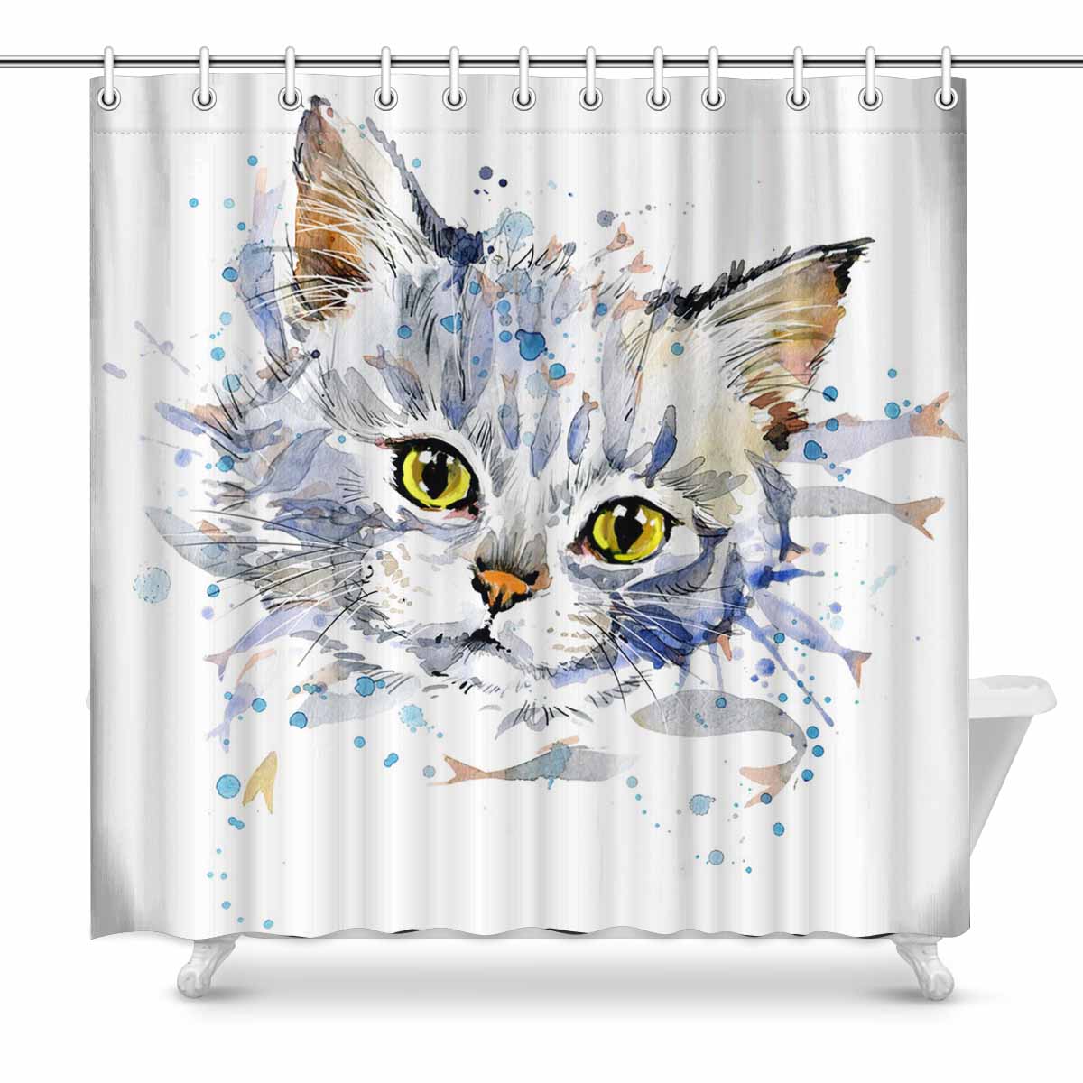 Animals themed print Shower Curtains - Zenzzle
