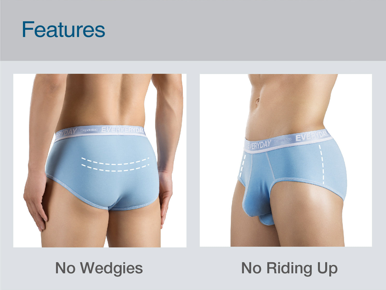 separatec underwear's features