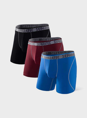  Separatec Dual Pouch Mens Underwear Quick Dry Boxer