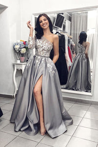 ball gown with slits