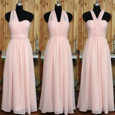 chiffon convertible bridesmaid dress 