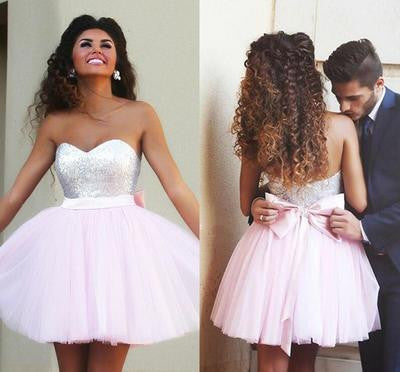 girls pink prom dresses