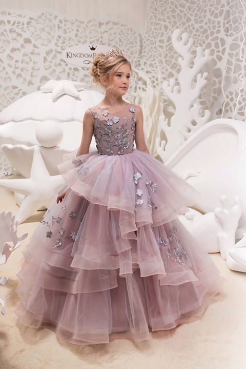 little girl strapless dress