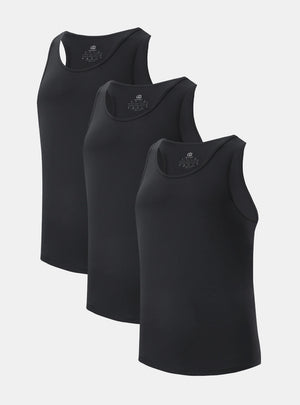 Quick Dry Silky-Soft Tanks (3-Pack) - David Archy