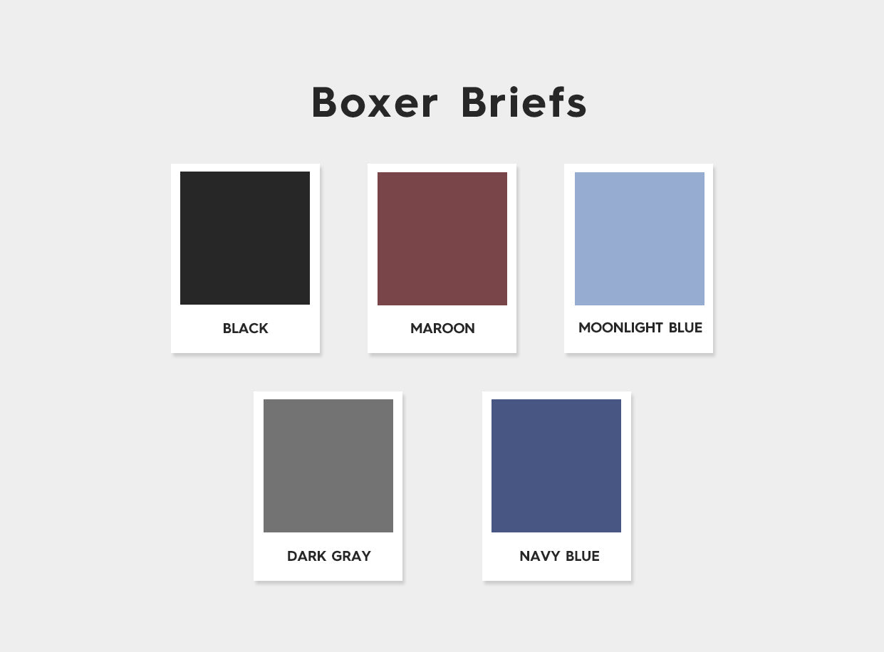 Boxer briefs' color