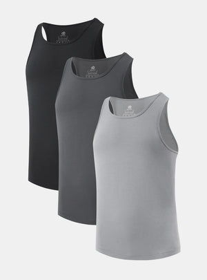 Micro Modal Ultra-Soft Tanks (3-Pack) - David Archy