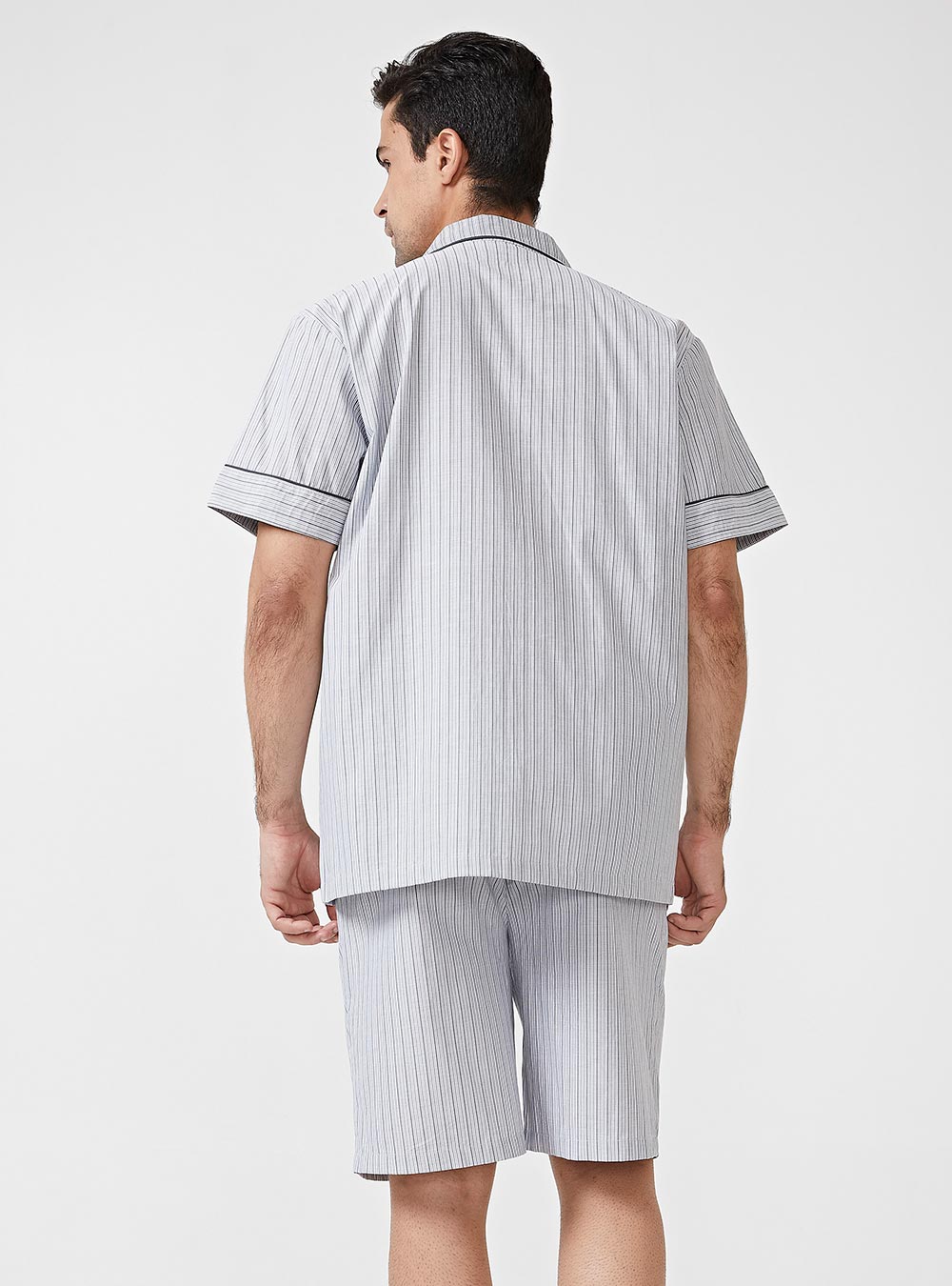 Chiatai Men Pajamas Set Cotton Plaid Sleepware Long Button Down Soft PJS  Loungewear Nightwear Top and Bottoms Sets : : Fashion
