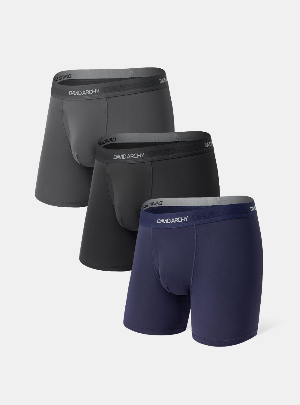 Buy DAVID ARCHY Mens Underwear Mesh Quick Dry Polyamide Boxer Briefs Active  Sports Soft Breathable Underwear in 3 Pack Online at desertcartKUWAIT