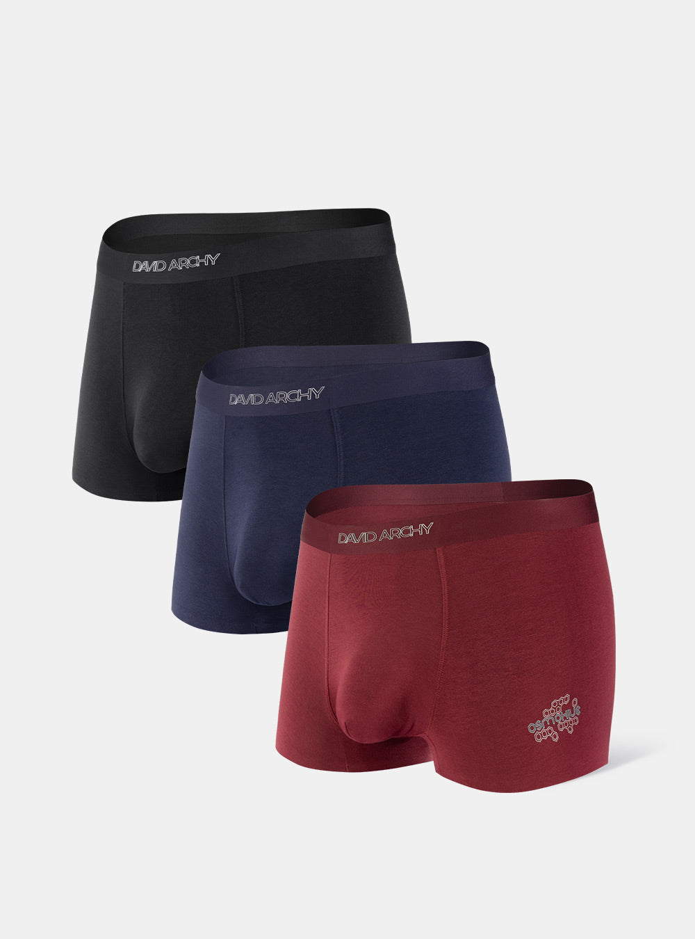 David Archy 3 Packs Boxer Briefs Micro Modal Most Comfortable