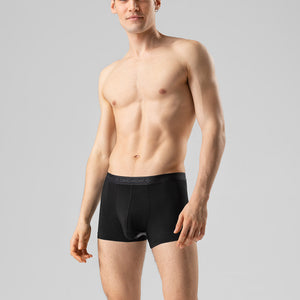 DAVID ARCHY Men's Underwear Micro Modal Dual Pouch Trunks Ball Pouch Bulge  Enhancing Boxer Briefs for Men 3 Pack(L, Black/Dark Gray/Navy Blue),  Black/Dark Gray/Navy Blue- 6.5 in 3 Pack, L price in