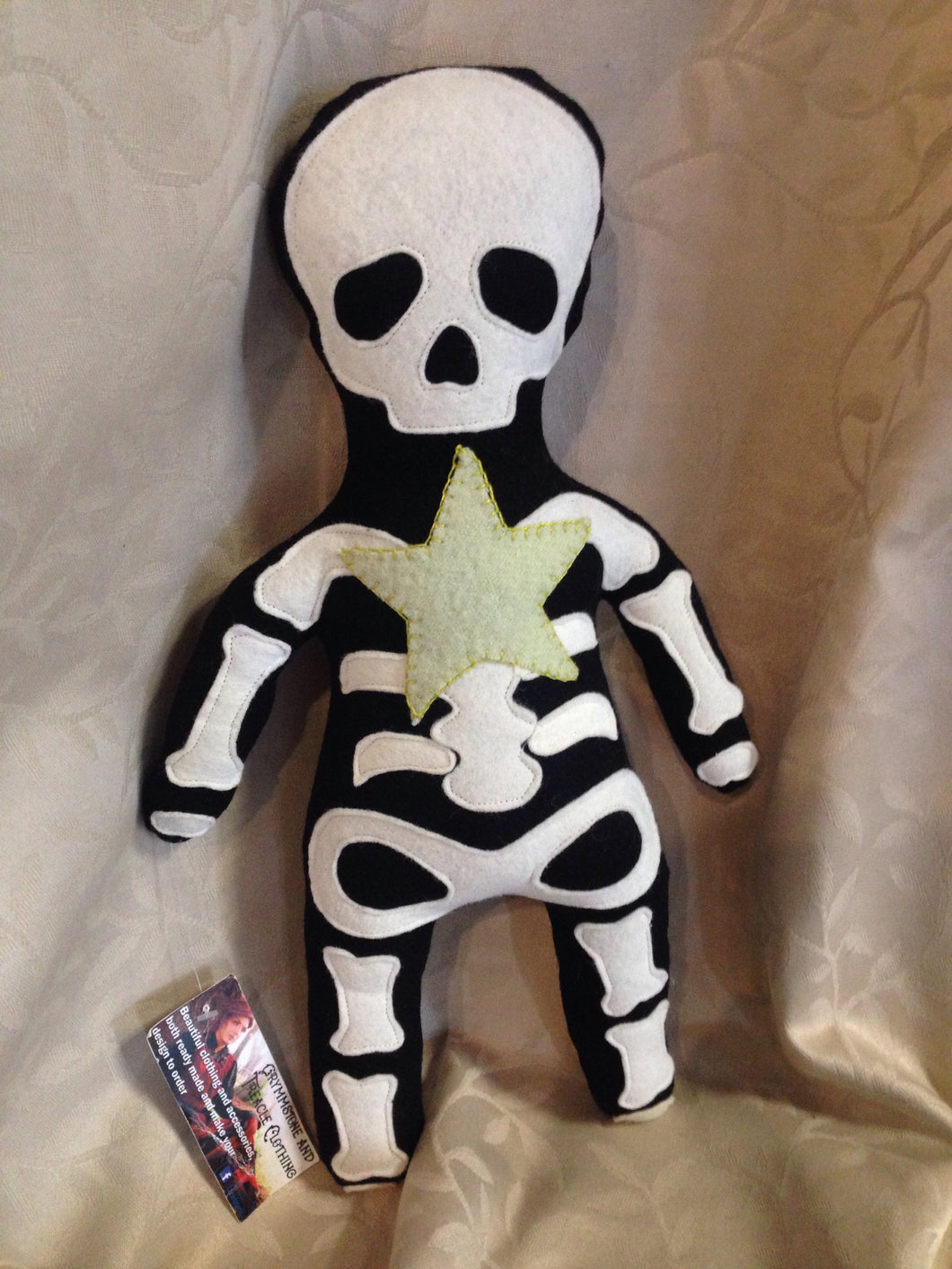 skeleton soft toy