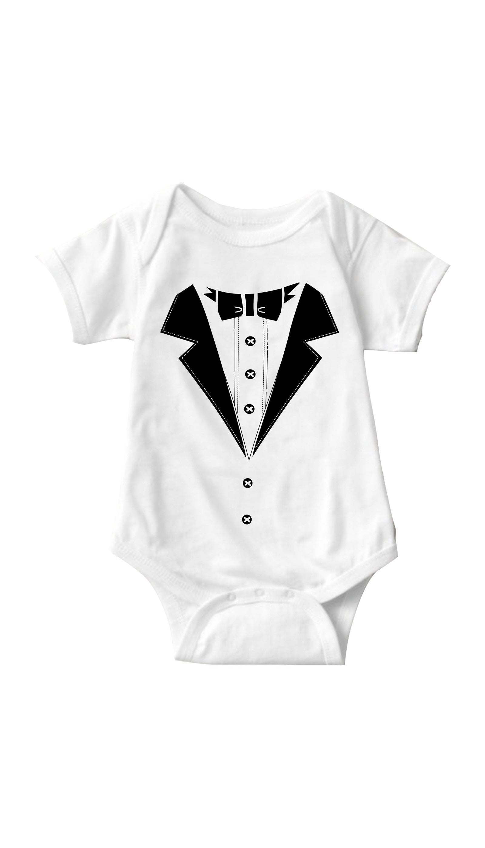 tuxedo onesie