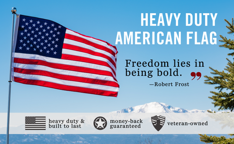 American Flag Heavy Duty
