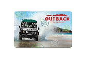 Outback Steakhouse Gift Card - Global Golf Sales | Golf ...