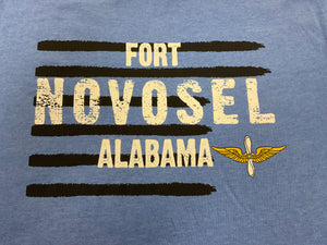 Fort Novosel T-Shirt with Flag - Aviation Museum Gift Shop