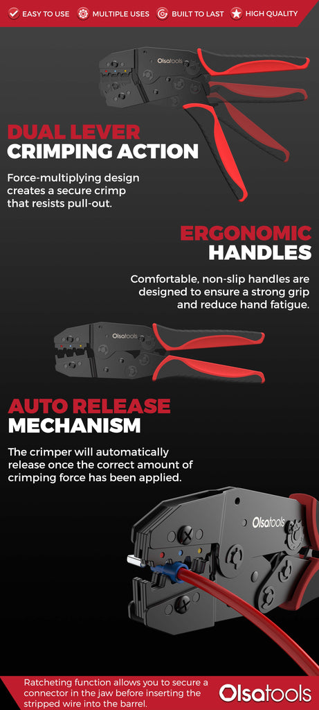 Olsa Tools Wire Crimper