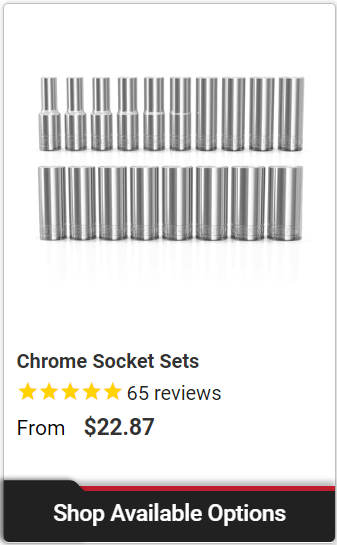 Professional Chrome Socket Set