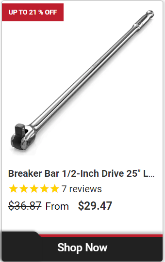 Olsa Tools Professional-grade Breaker Bar