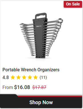 Professional-grade Portable Wrench Holder- Olsa Tools