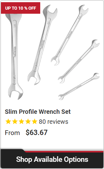 Slim Profile Wrenches
