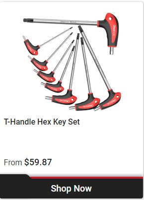 Professional Set of T-handle Hex Keys