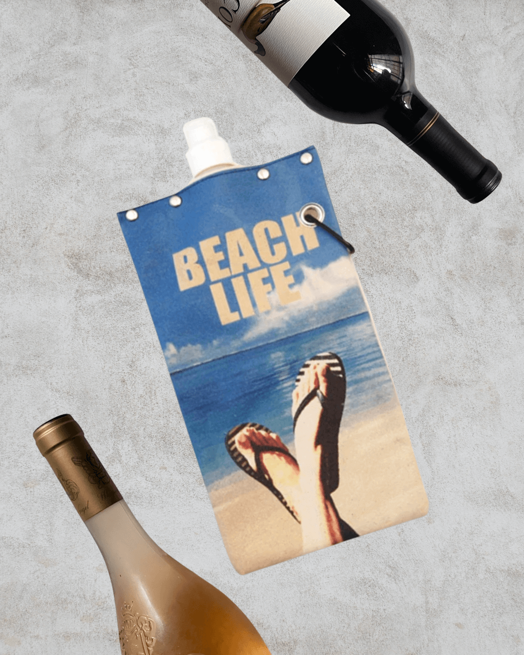 Life Happens Wine Helps 750ml/25oz Canvas Canteen