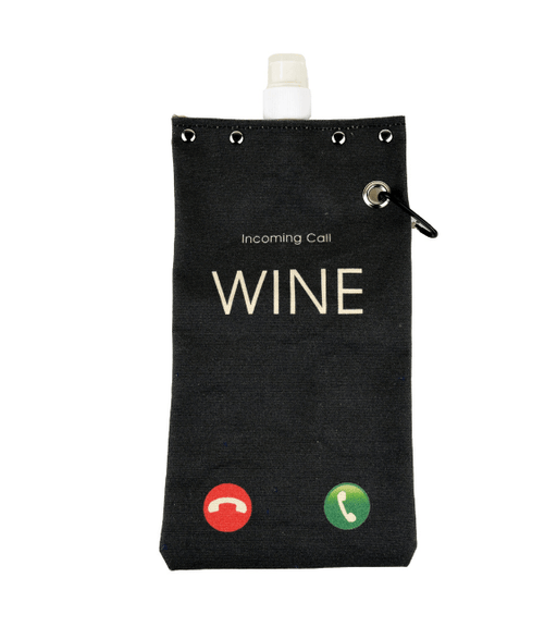 Life Happens Wine Helps 750ml/25oz Canvas Canteen