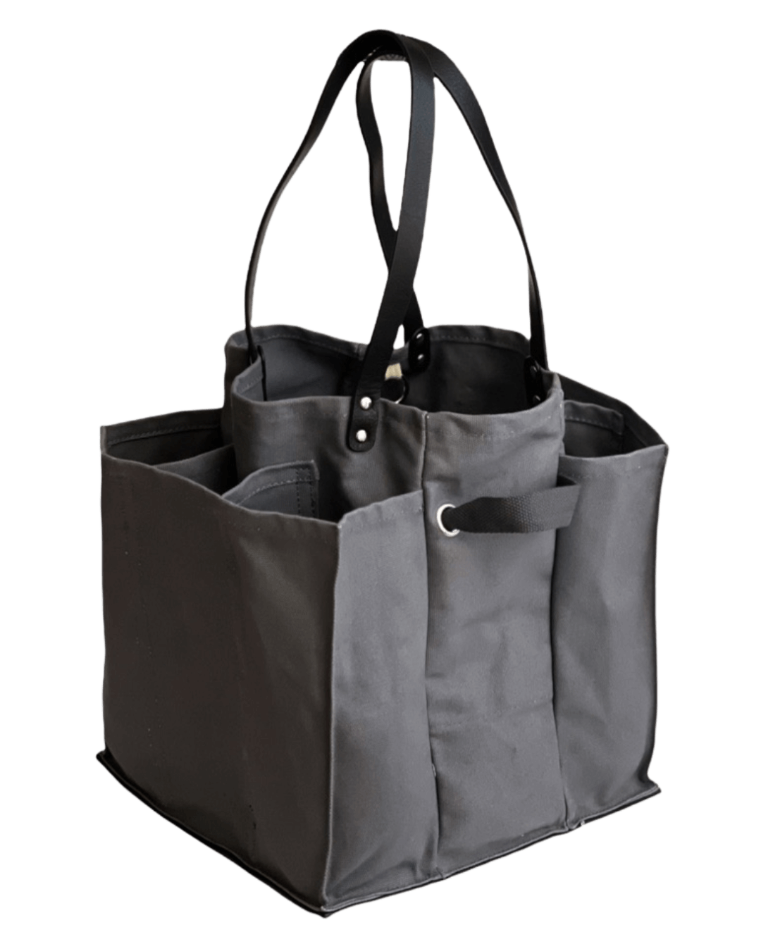 CapaBunga Multi-Pocket Canvas Shopping Bag, Heavy Duty Canvas with Vegan  Leather Handles on Food52