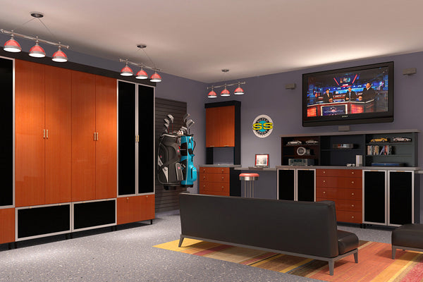 Create a Cool Man Cave Garage, Man Cave Ideas, Game Room furniture