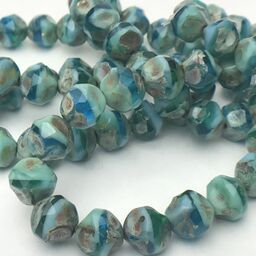 czech picasso beads