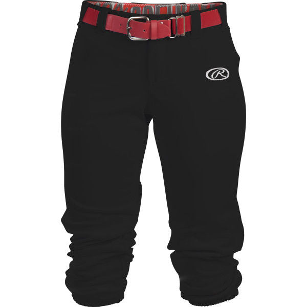  CHAMPRO Girls Tournament Traditional Low-Rise Softball Pants,  Black, Small : Clothing, Shoes & Jewelry