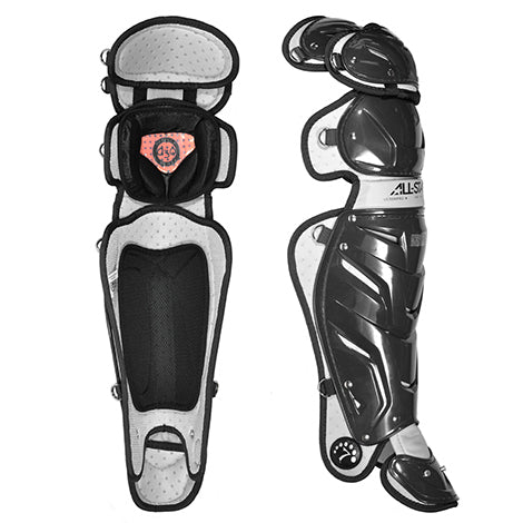 Solid Catcher Shin Guards with Dupont™ Kevlar®