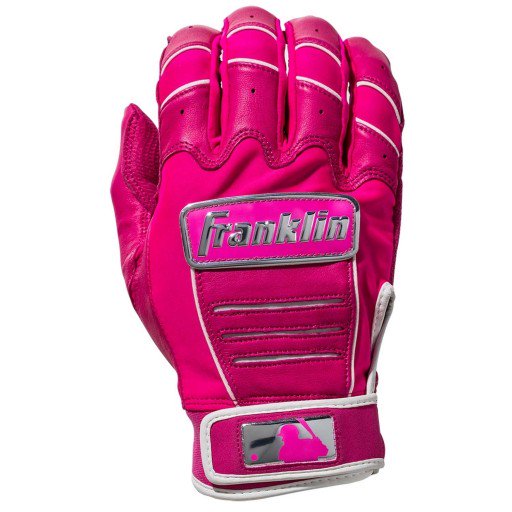 youth pink batting gloves