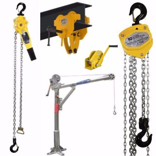 Hoists, winches, rigging, LiftPull services the Material Handling