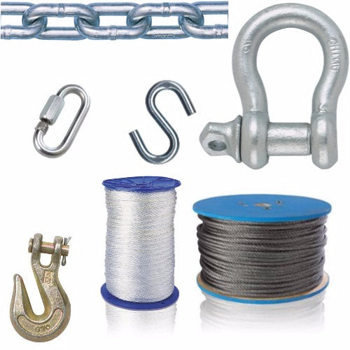 Chain - Cable - Hooks - Rope - Shackles and Chain Accessories