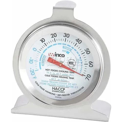 Winco TMT-RF2 Refrig/Freezer Thermometer