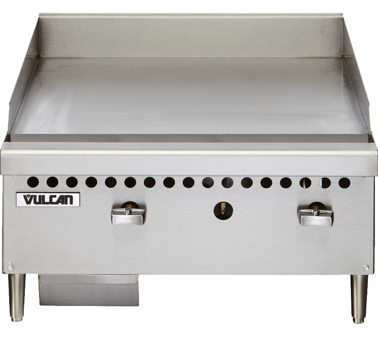 Vulcan VCRG24M 24" Manual Gas Griddle 50,000 BTU iFoodEquipment.ca