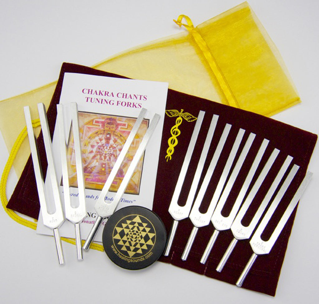 9 chakra tuning fork set