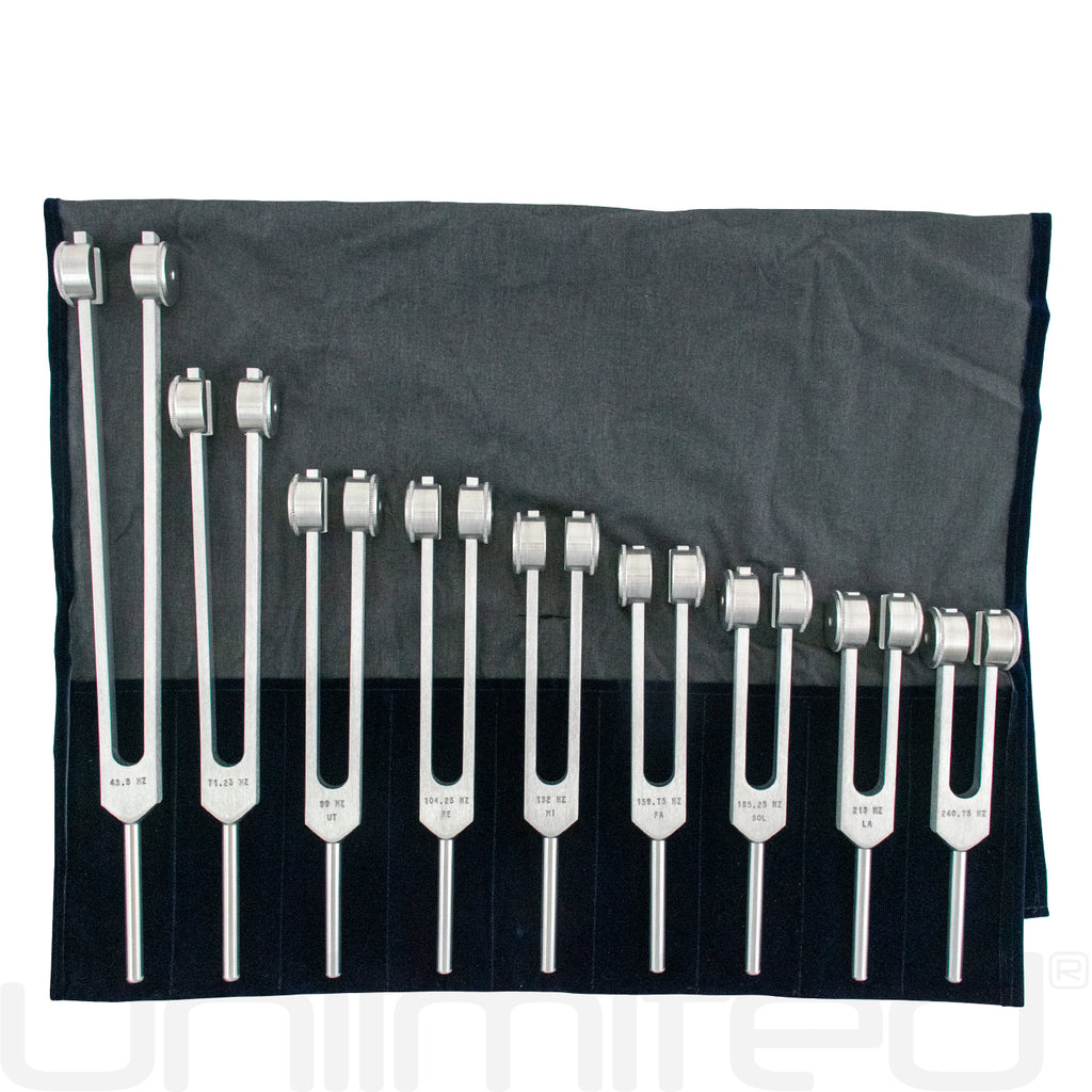 solfeggio weighted tuning forks