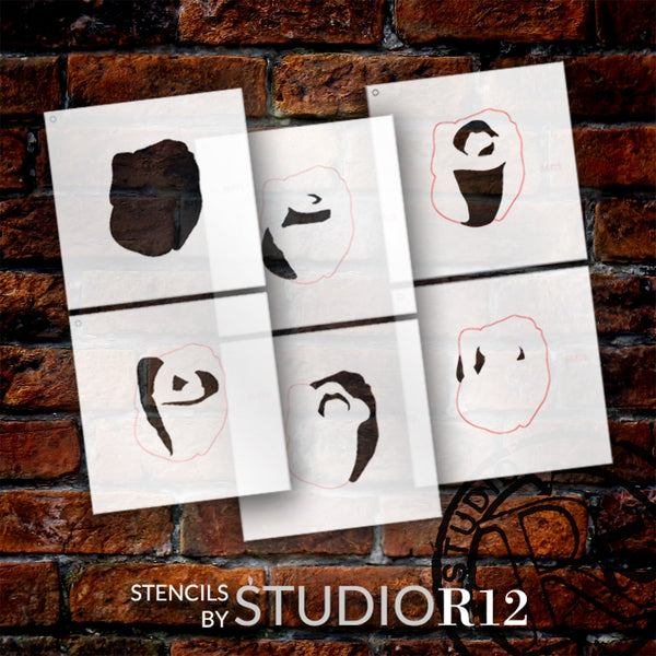 Rouge Icons Planner Stencil – StudioR12 Stencils