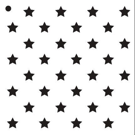 1 2 stars stencil by studior12 simple repeating pattern art small studior12 stencils