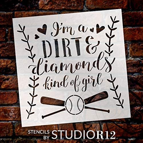 But First Coffee Script Kitchen Decor Stencil by StudioR12