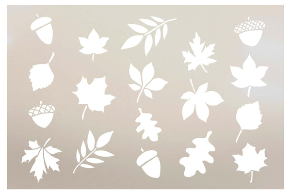 StudioR12 Tropical Palm Leaf Stencil for DIY Boho Home Decor, STCL6455, 18  x 13 inches 