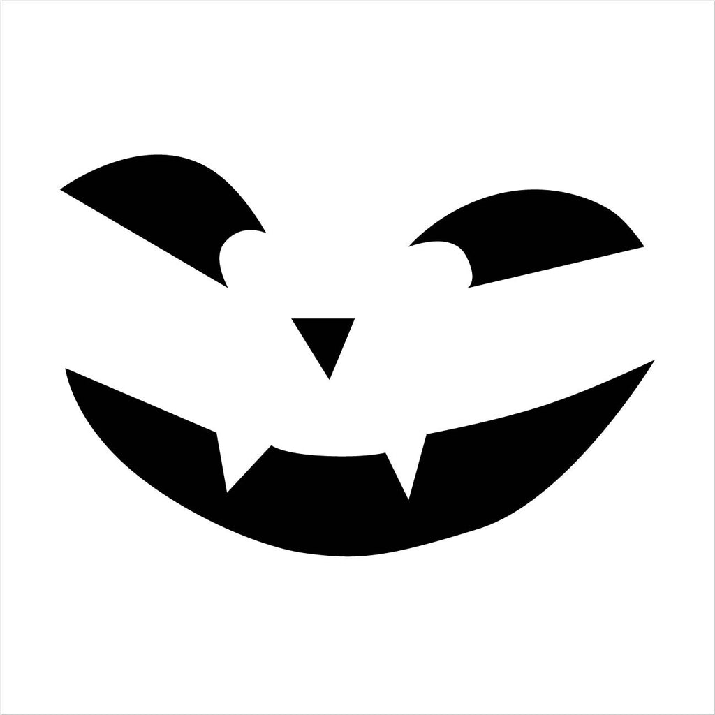 Vampire Jack-O-Lantern Stencil by StudioR12 | Craft & Paint DIY Hallow ...