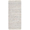 Penrock Way Flatweave Cotton White Area Rug