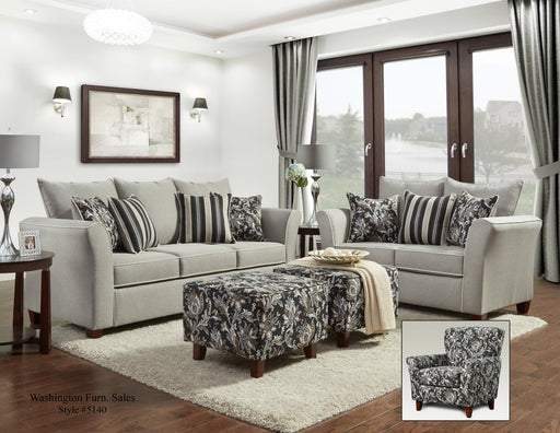 Sadie Gray Sofa And Loveseat Set